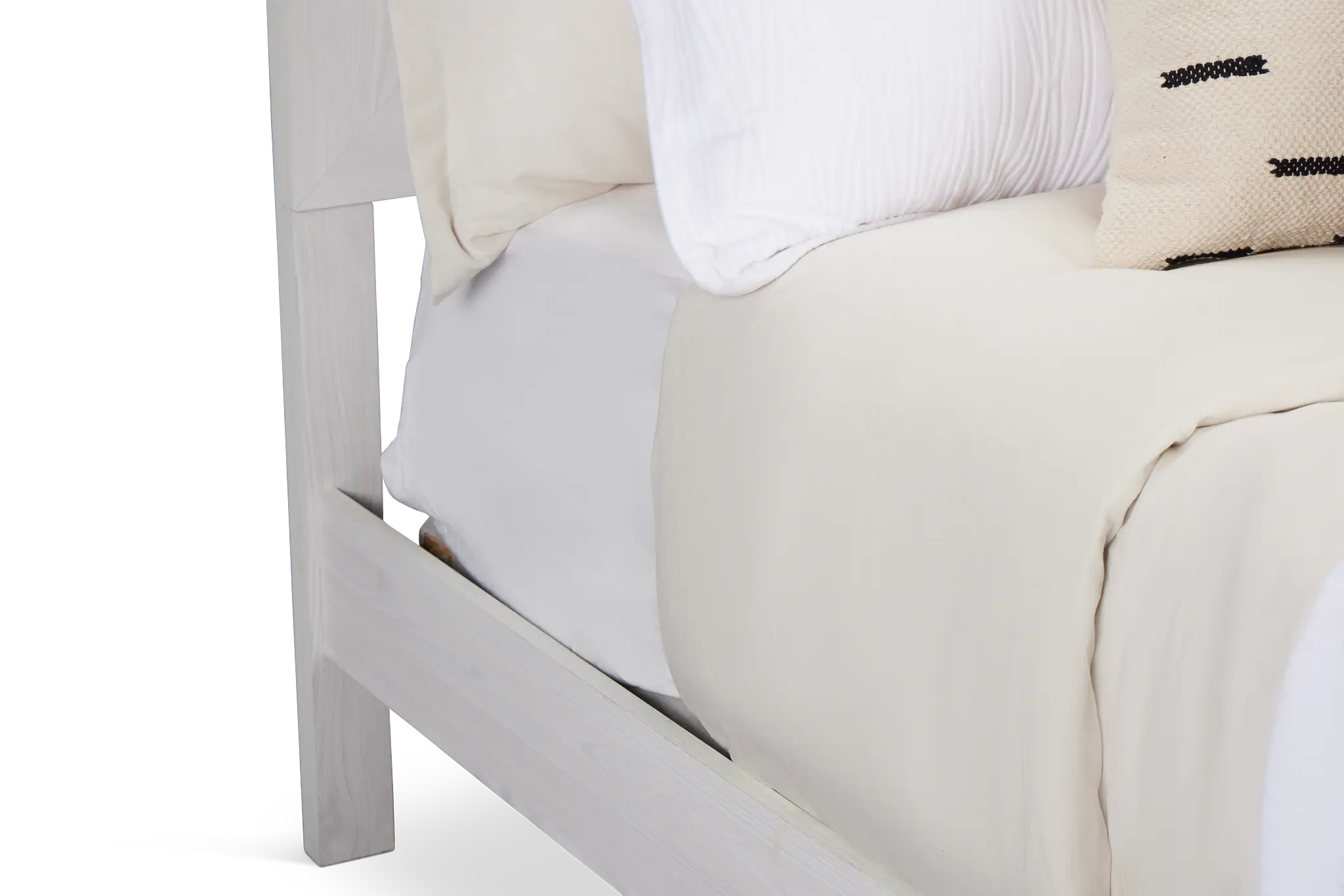 Ollie White Panel Bed Ollie White Panel Bed