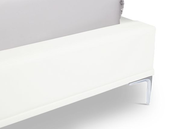 Emit White Micro Panel Bed