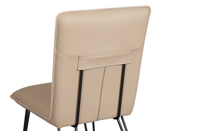 Demi Taupe Upholstered Side Chair