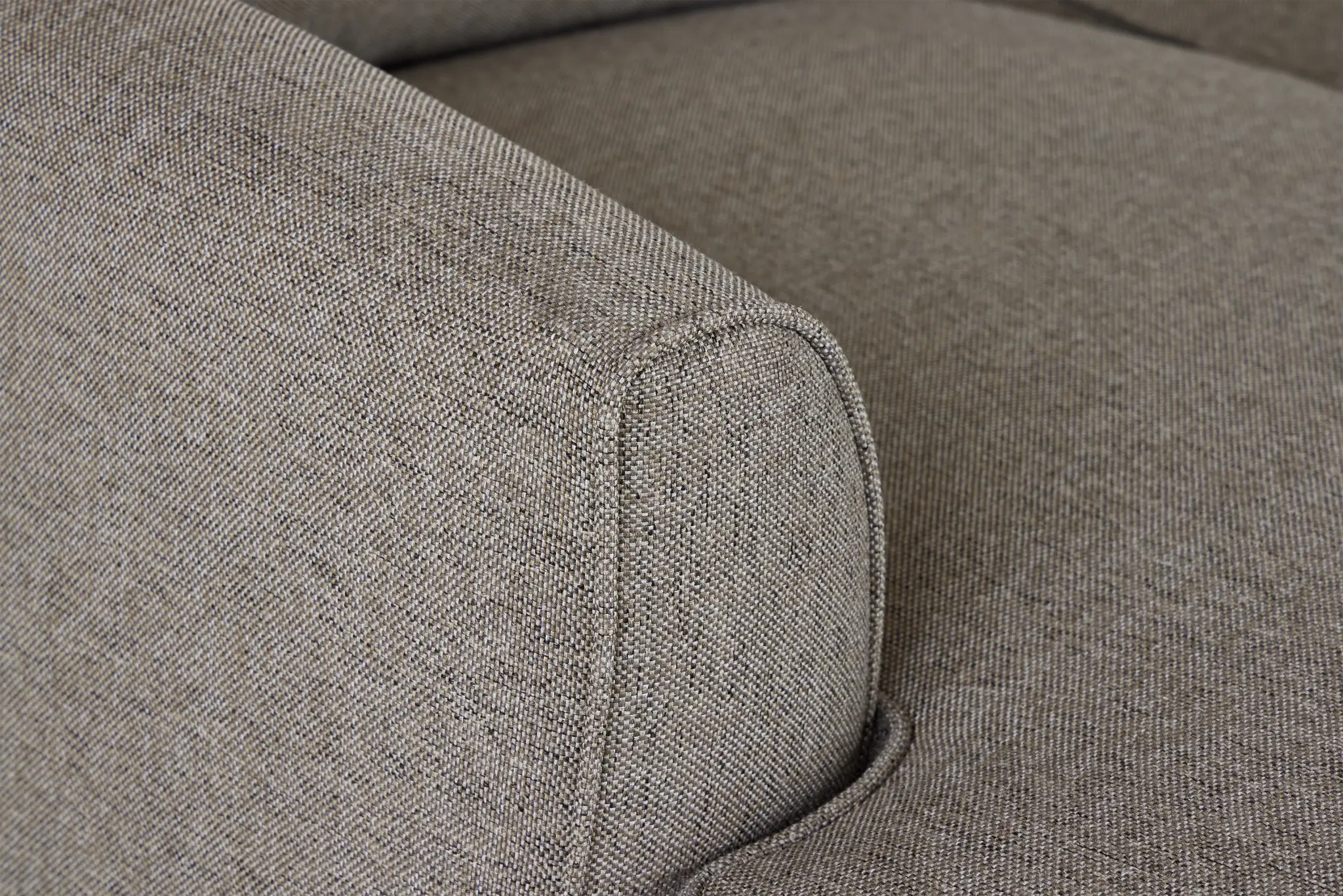 Asheville Brown Fabric Small Left Chaise Sectional Asheville Brown Fabric Small Left Chaise Sectional