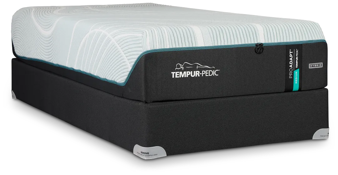Tempur-pedic Tempur-proadapt Medium Hybrid Mattress Set