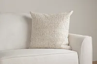 Mariso Ivory Square Accent Pillow
