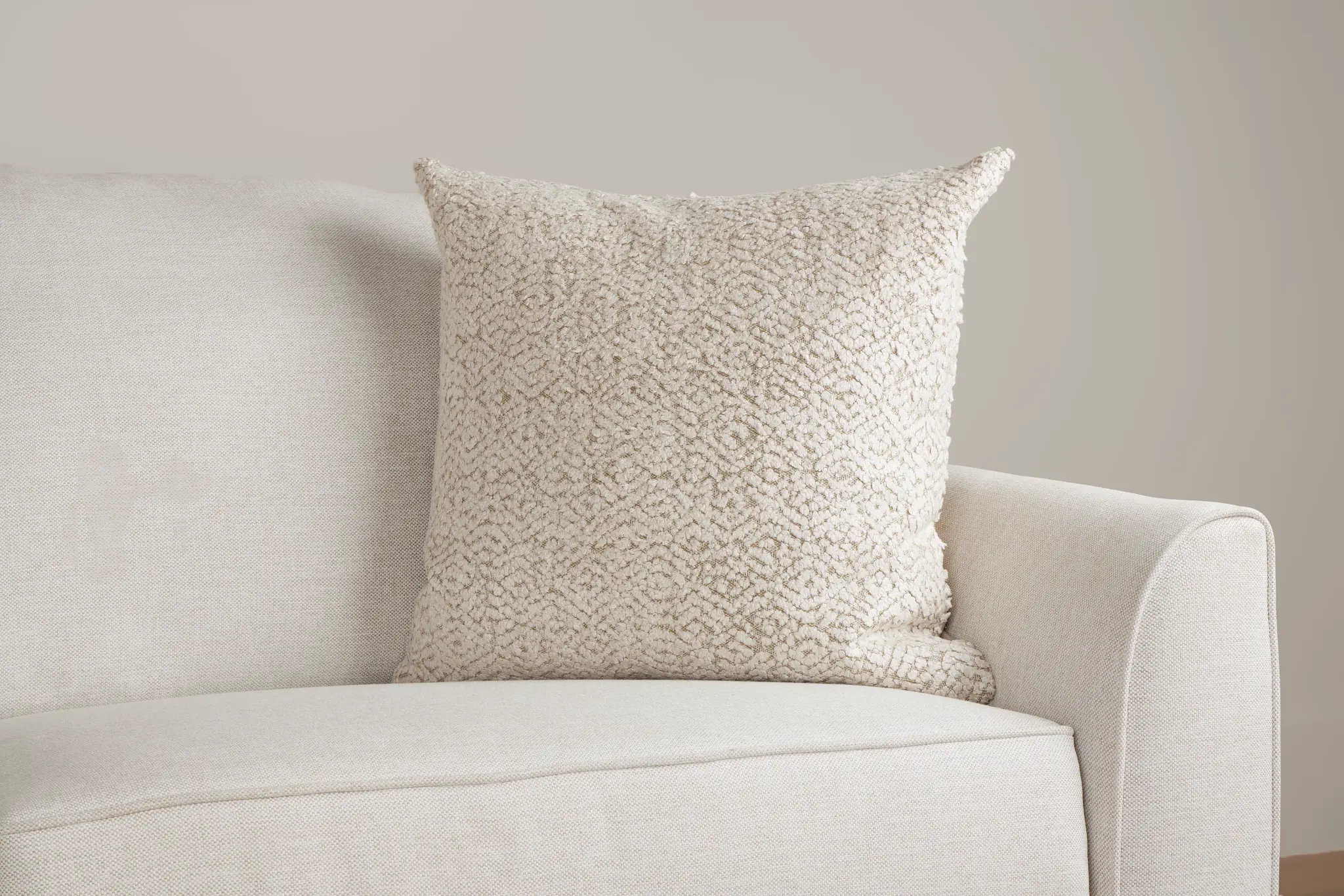 Mariso Ivory Square Accent Pillow Mariso Ivory Square Accent Pillow