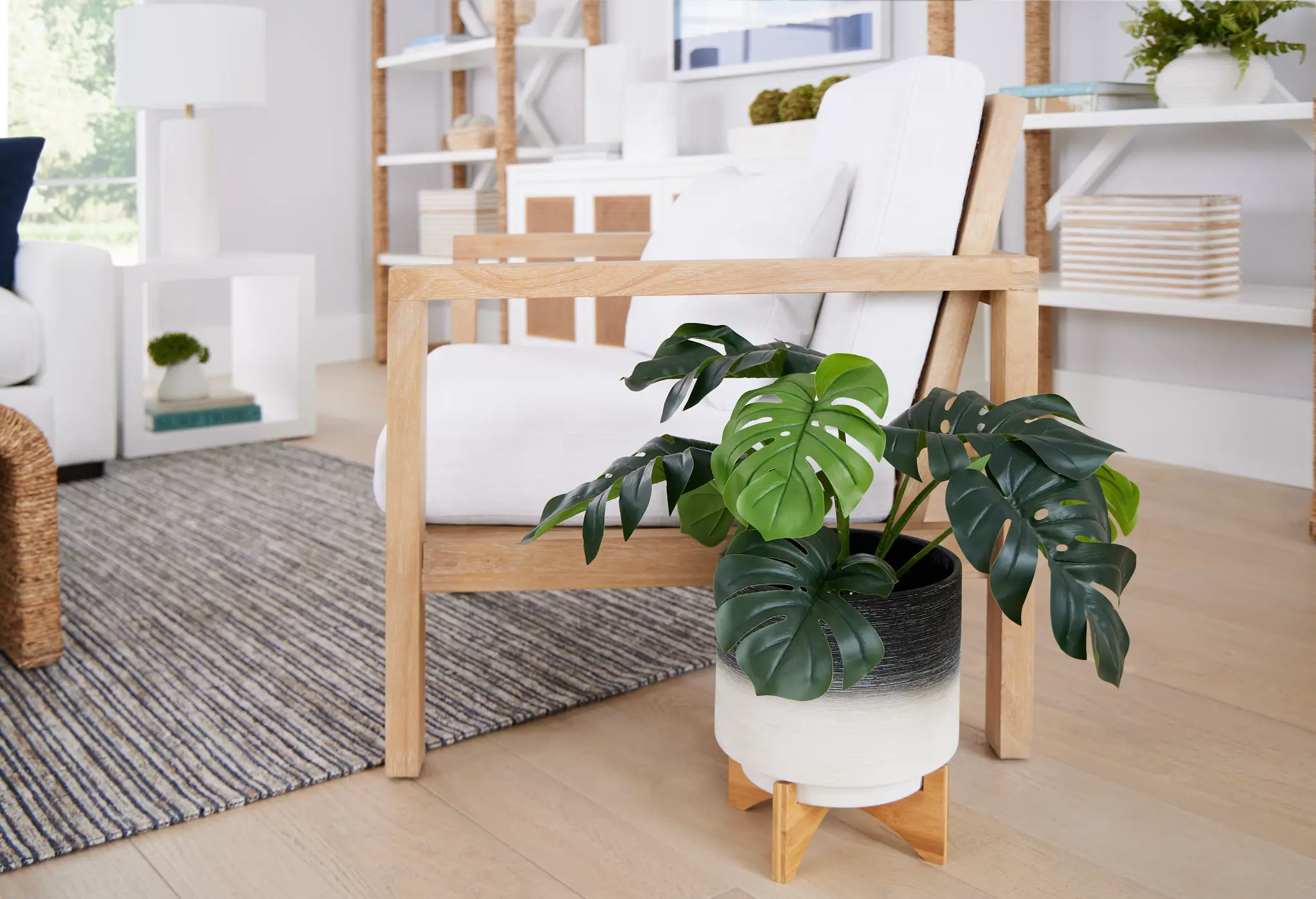 Nantucket Light Tone Woven Accent Chair Nantucket Light Tone Woven Accent Chair