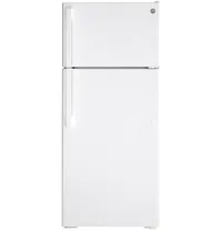 Ge 18 Series White Top Freezer Refrigerator