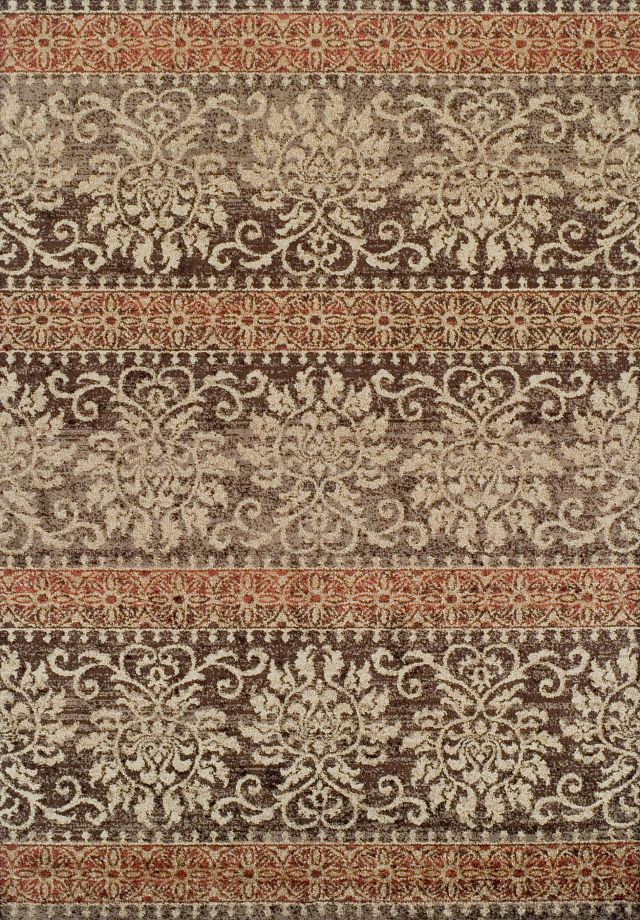 Gala Rust 8x10 Area Rug