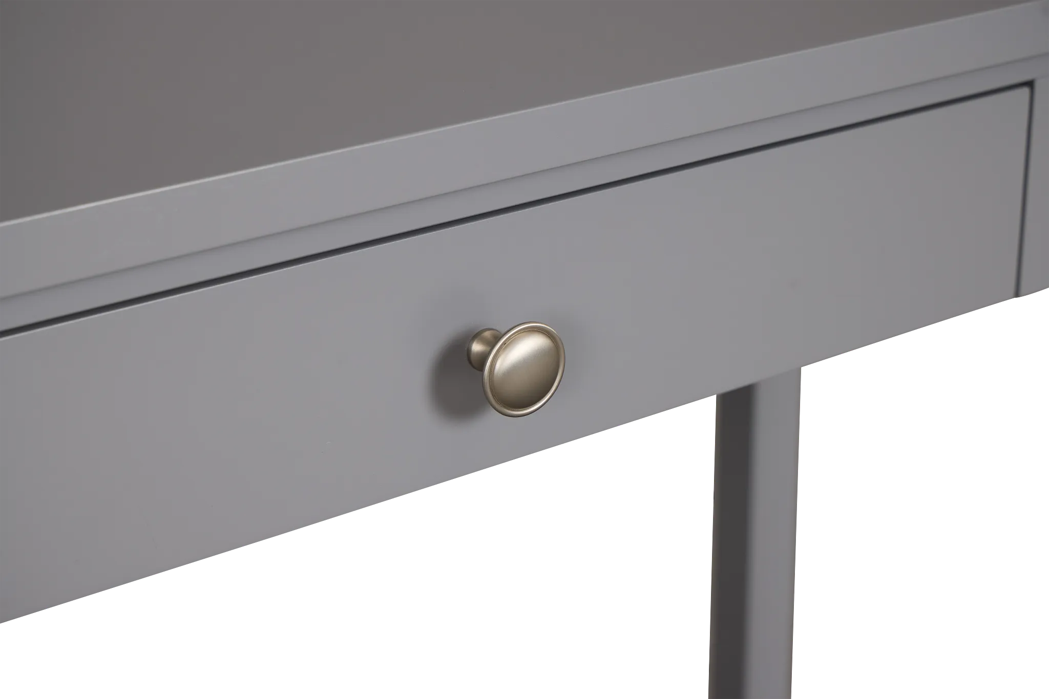 Charleston Gray 1-drawer Desk