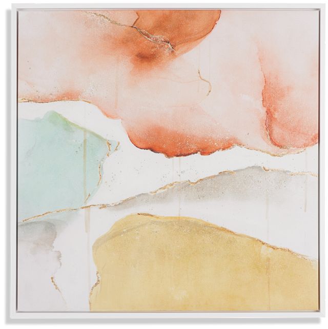Calypso Green Framed Wall Art