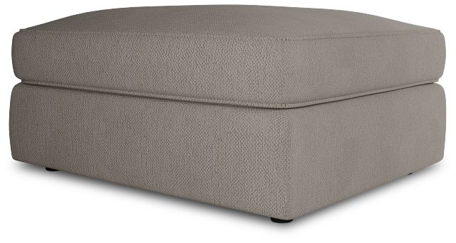 Siesta Revenue Beige Fabric Ottoman