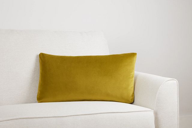 Reign Light Green Lumbar Accent Pillow