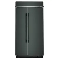 Kitchenaid 742 Series Green 42" Built In Side By Side Refrigerator