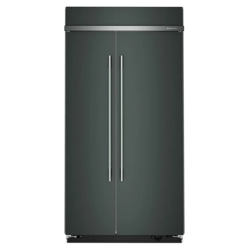 Kitchenaid 742 Series Green 42" Built In Side By Side Refrigerator
