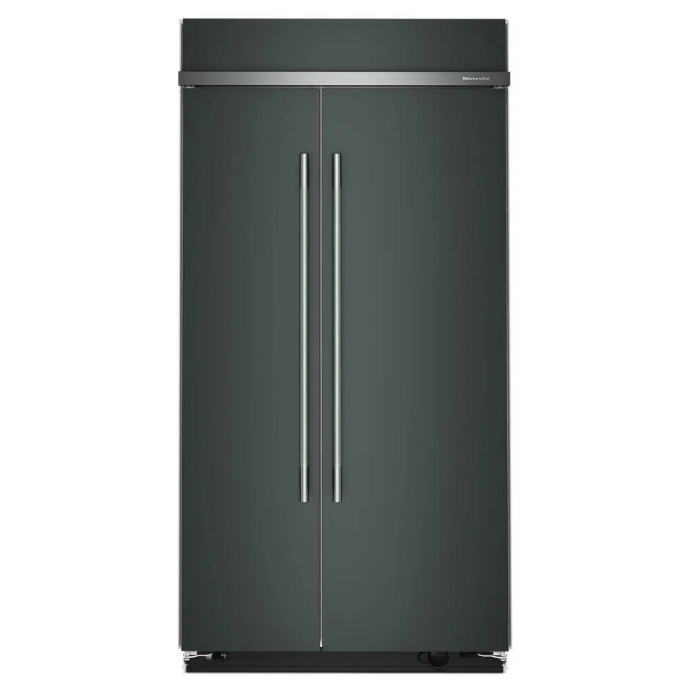 Kitchenaid 742 Series Green 42" Built In Side By Side Refrigerator Kitchenaid 742 Series Green 42" Built In Side By Side Refrigerator