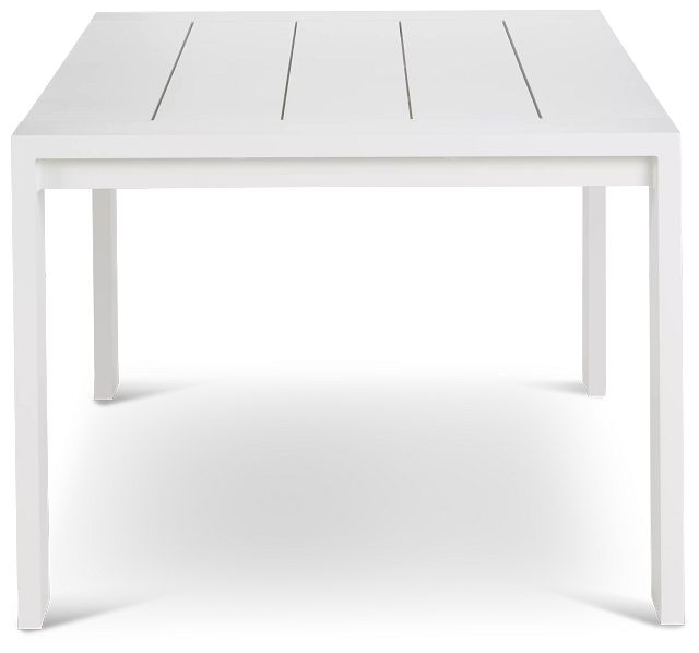 Linear White 87" Rectangular Table