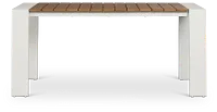 Sunrise Whiteteak 65" Rectangular Table