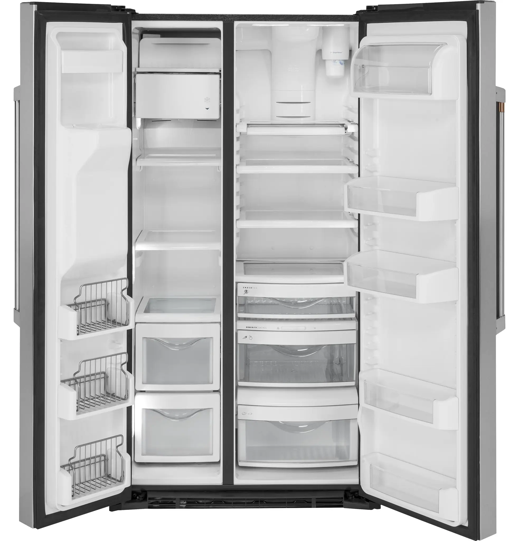 Cafe 22 Series Stainless Steel Side By Side Refrigerator Cafe 22 Series Stainless Steel Side By Side Refrigerator
