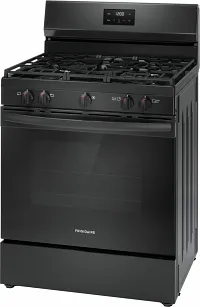 Frigidaire 3052 Series Black Gas Range