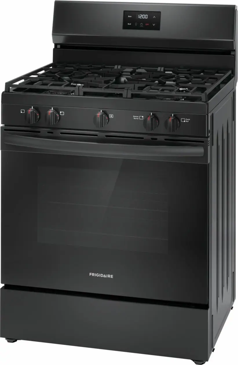 Frigidaire 3052 Series Black Gas Range Frigidaire 3052 Series Black Gas Range