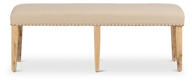 Joplin Light Tone Dining Bench