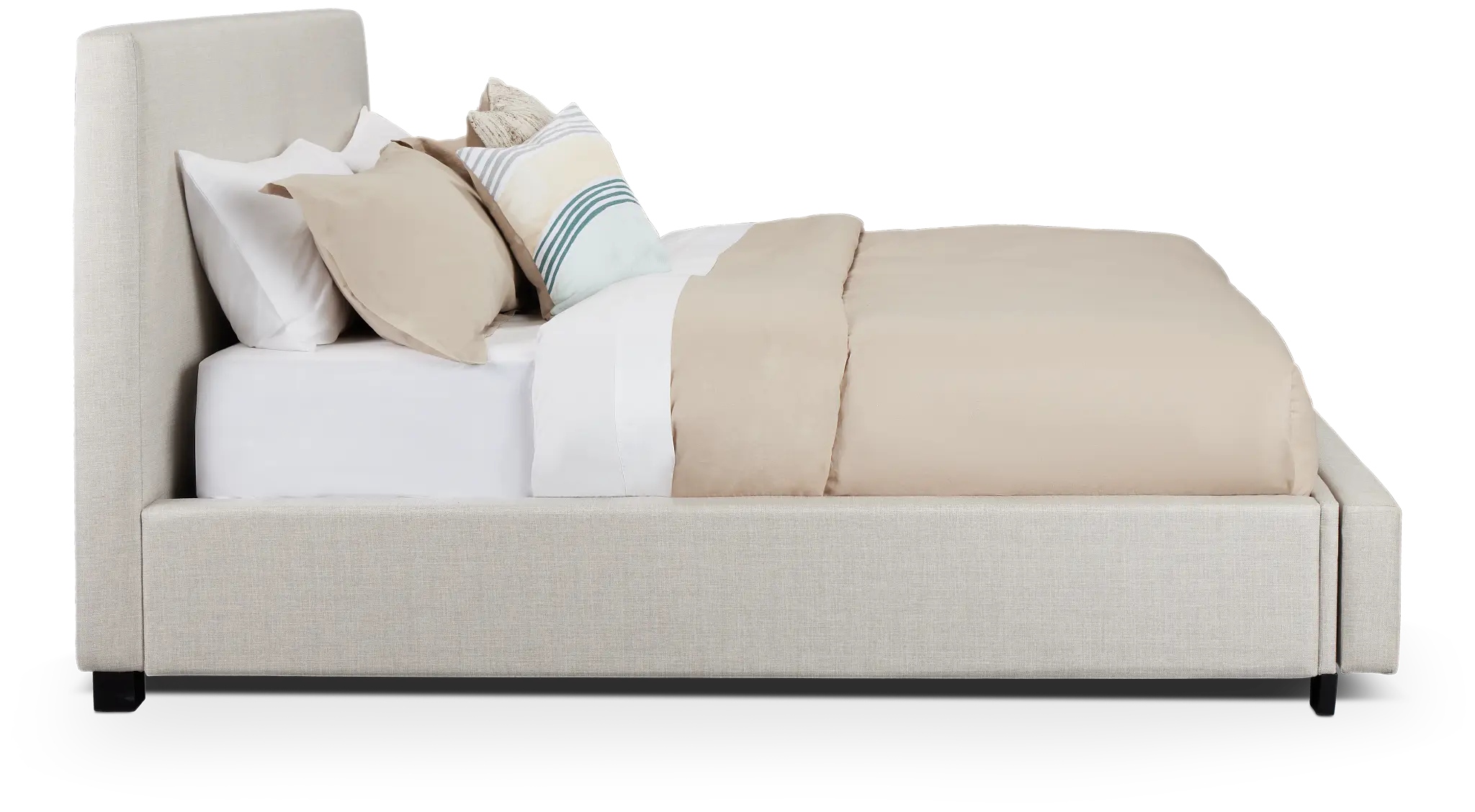 Monica Beige Uph Platform Storage Bed Monica Beige Uph Platform Storage Bed