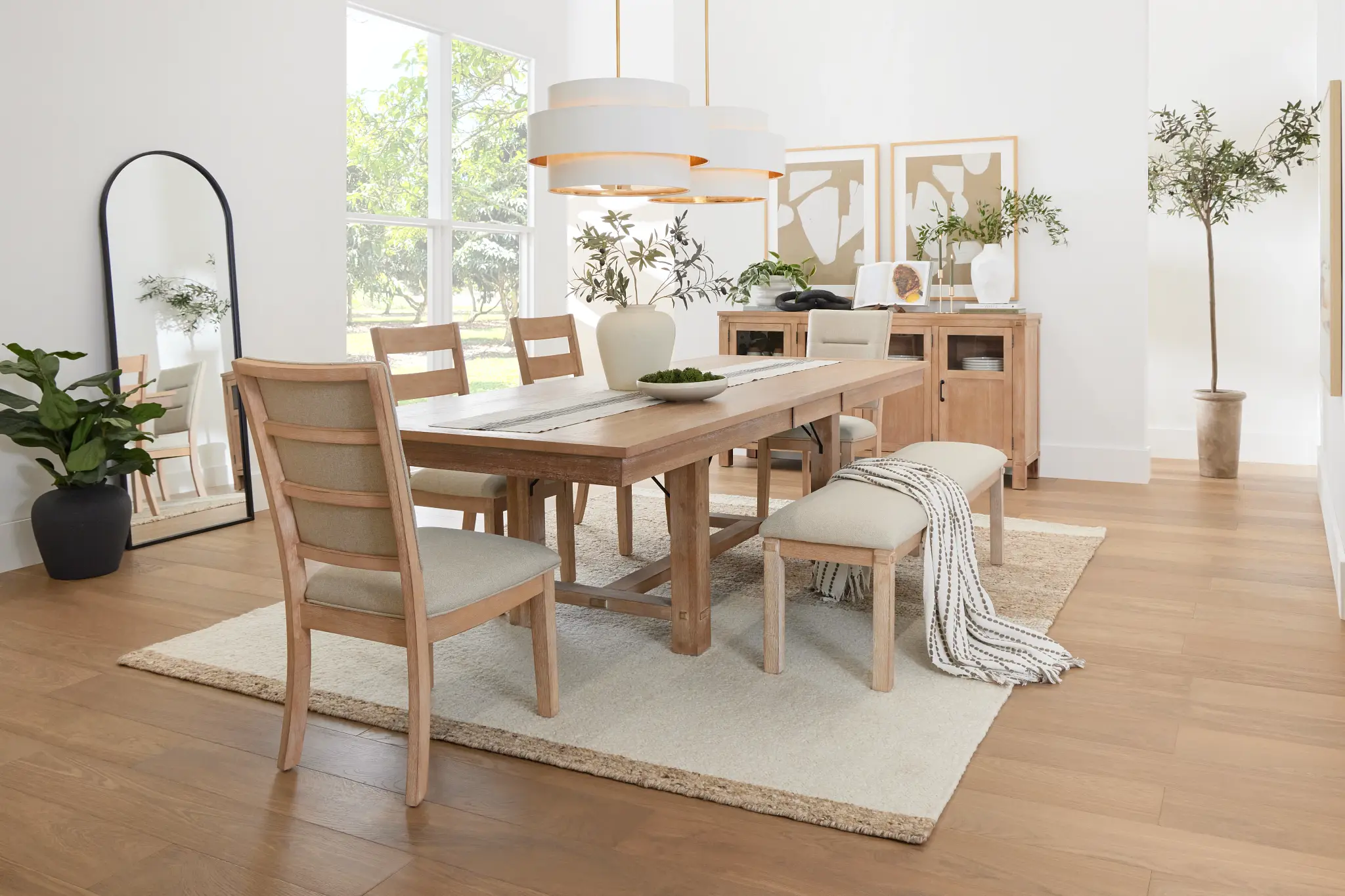 Park City Light Tone Rectangular Table Park City Light Tone Rectangular Table