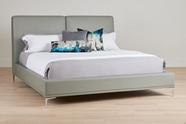 Emit Gray Micro Panel Bed