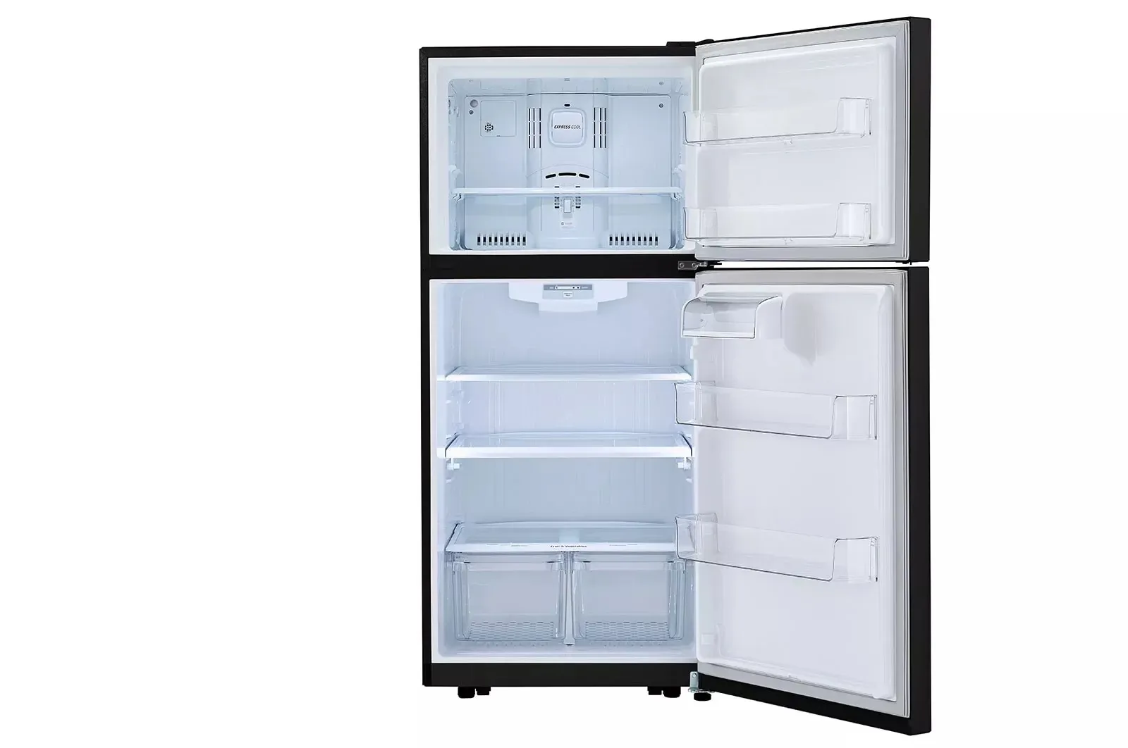 Lg 2002 Series Black Top Freezer Refrigerator