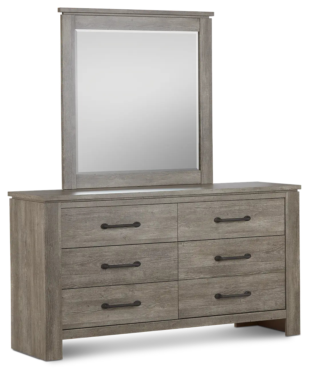Blueridge Light Tone Dresser & Mirror Blueridge Light Tone Dresser & Mirror
