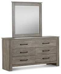 Blueridge Light Tone Dresser & Mirror