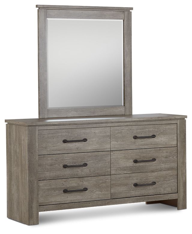 Blueridge Light Tone Dresser & Mirror