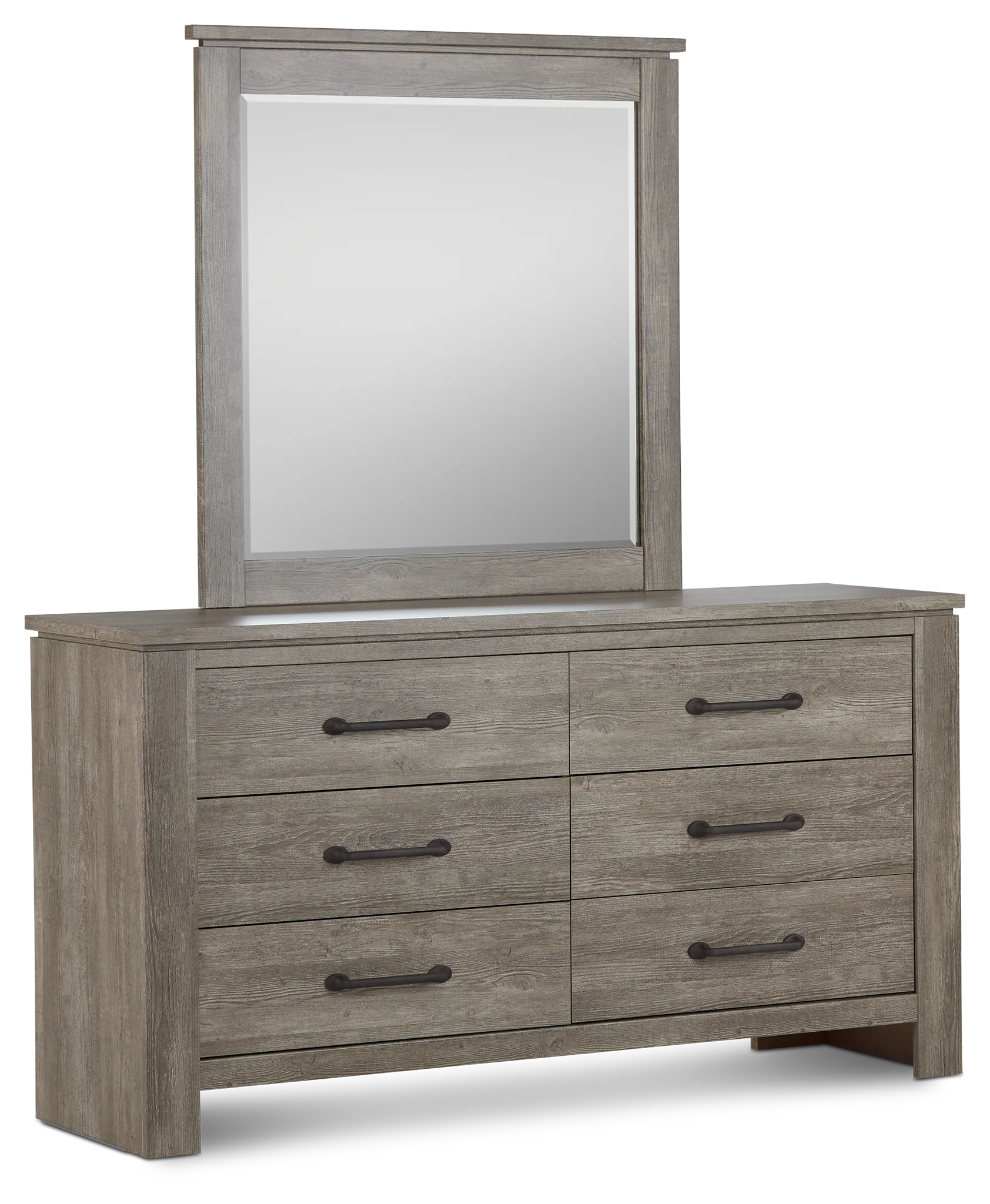 Blueridge Light Tone Dresser & Mirror