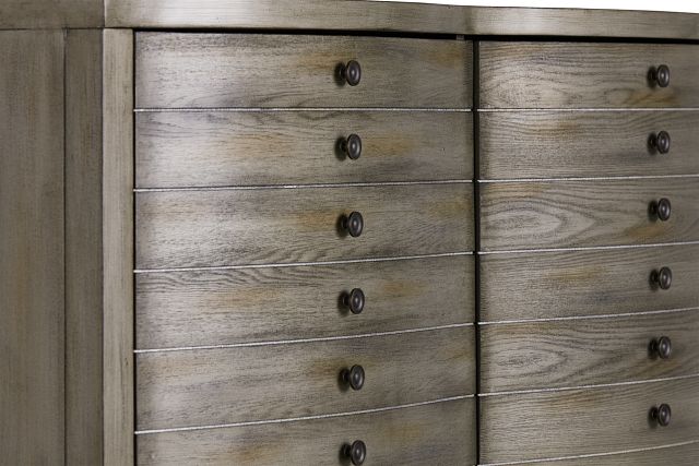 Maylin Gray Two-door Cabinet
