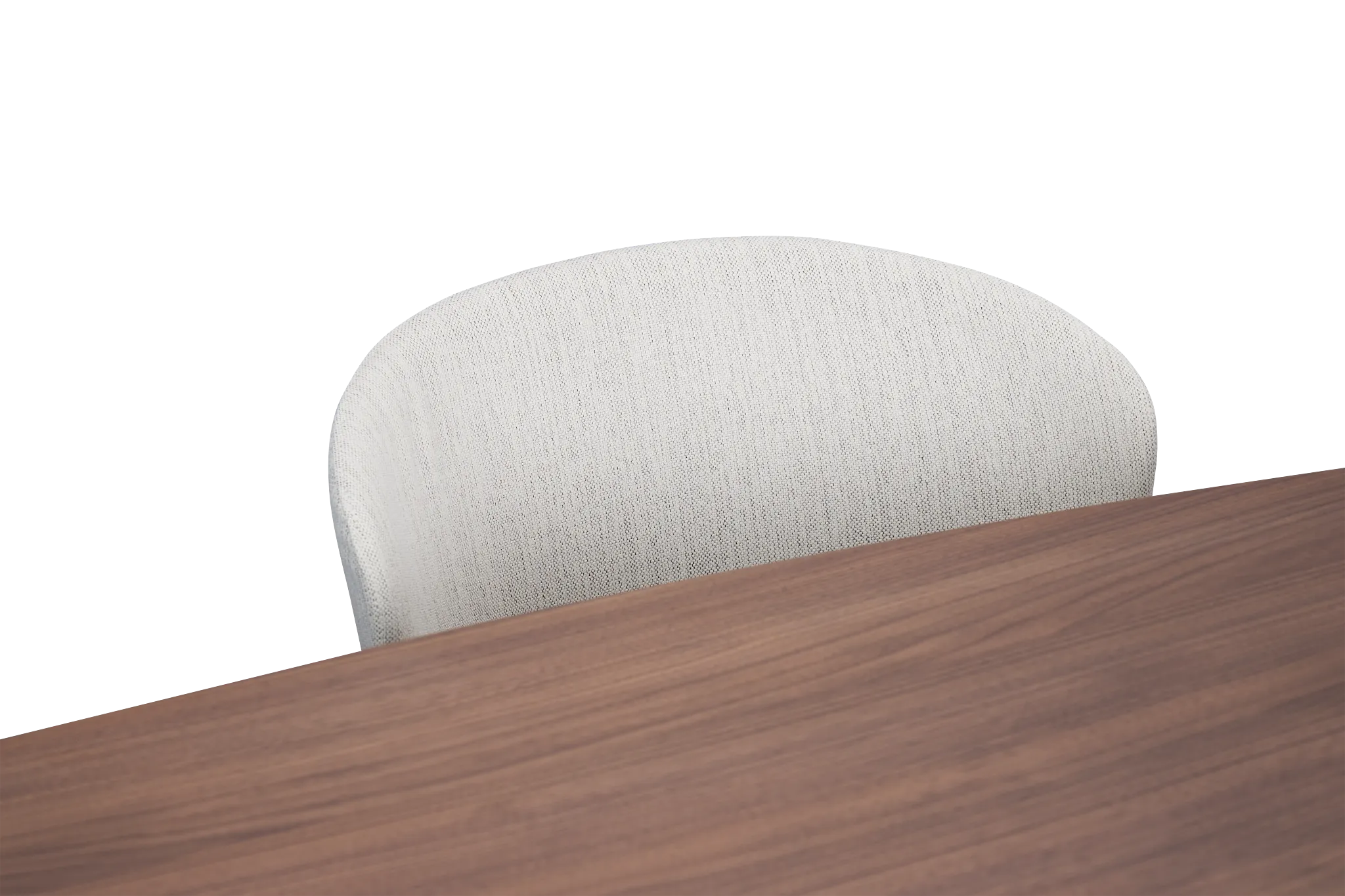 Nomad Mid Tone 94" Oval Table & 4 Light Beige Chairs W/ Mid-tone Legs