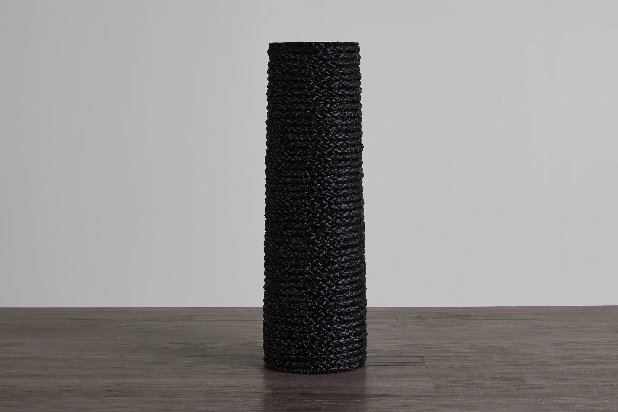 Toulon Black Short Vase