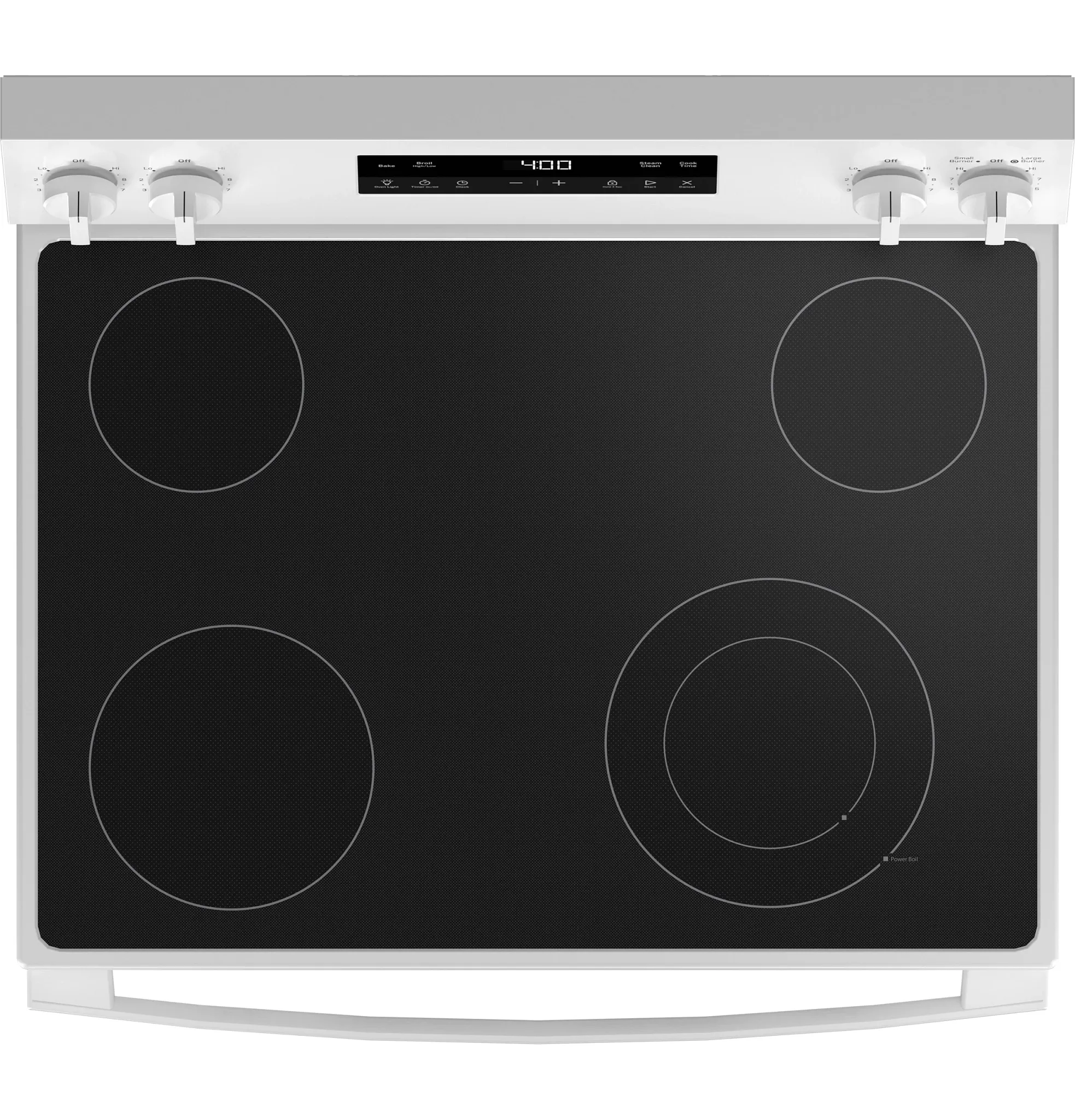 Ge 400 Series White 30" Electric Range