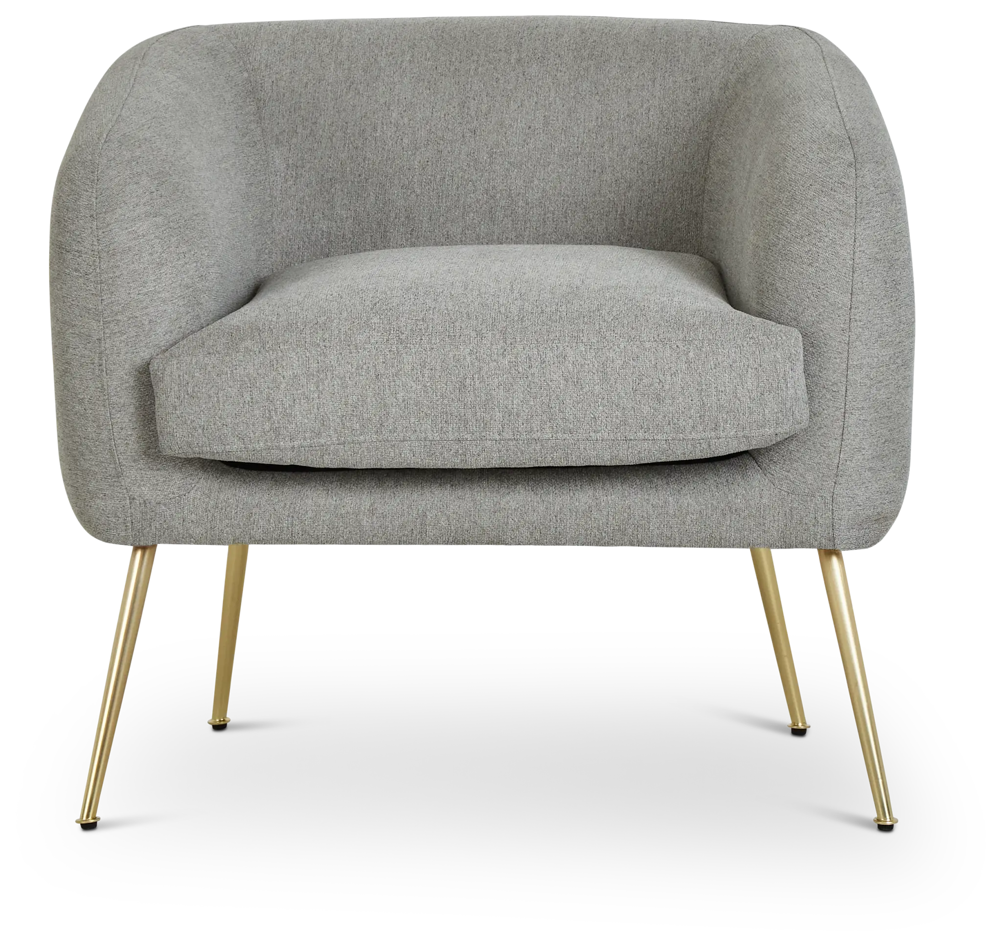 Aubrey Light Gray Fabric Accent Chair Aubrey Light Gray Fabric Accent Chair