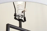 Kasano Gray Cement Table Lamp