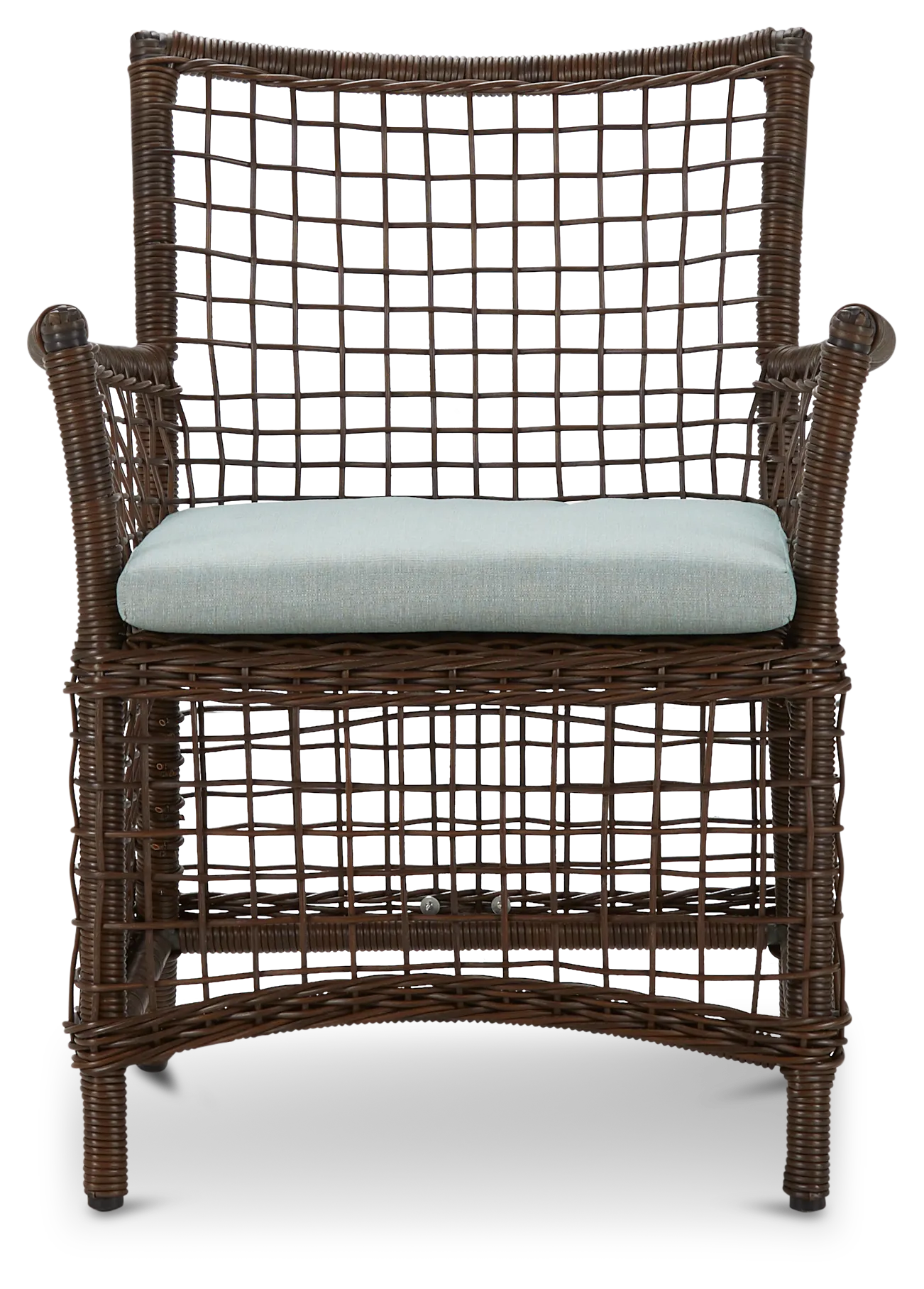 Southport Teal Woven Arm Chair