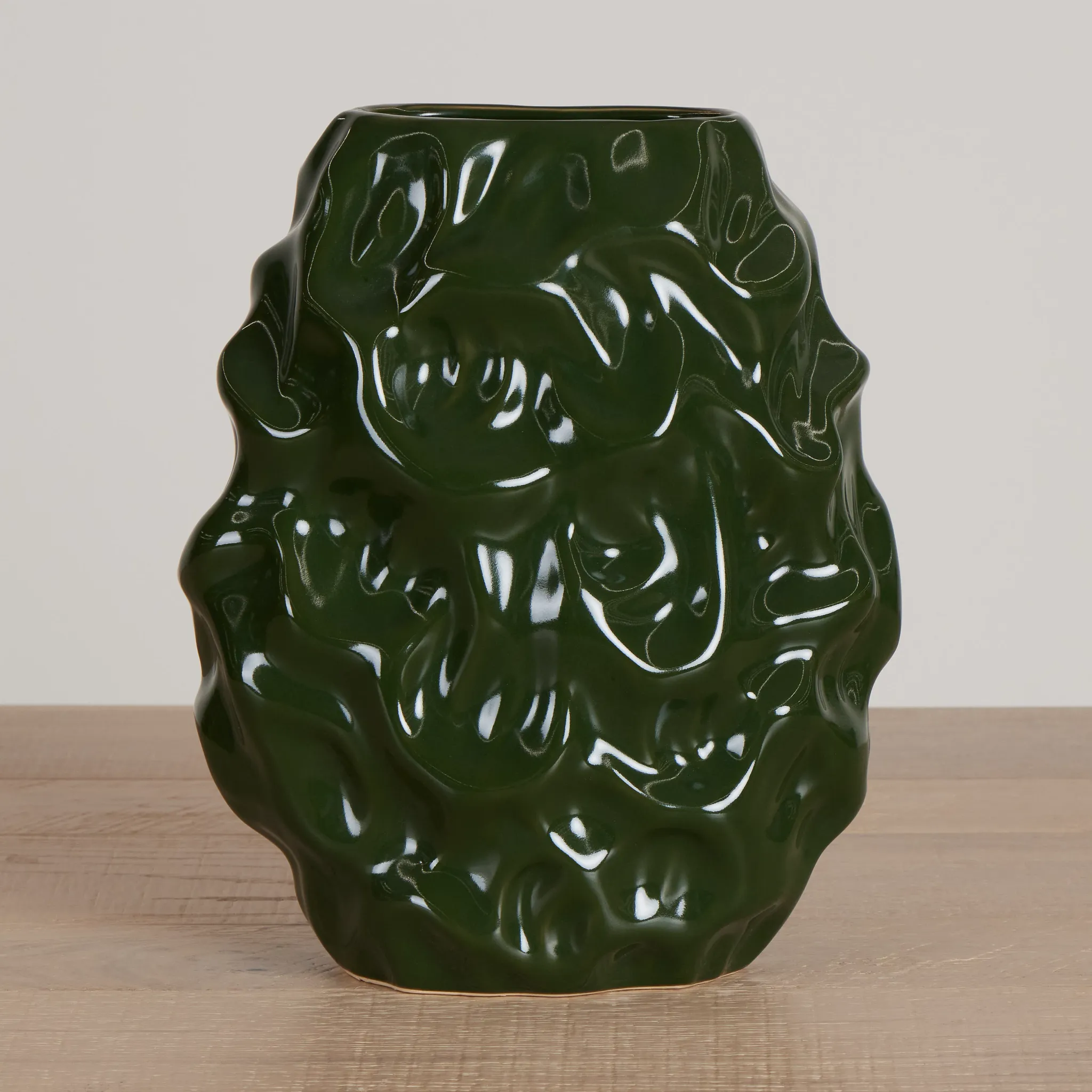 Terran Dark Green Large Vase
