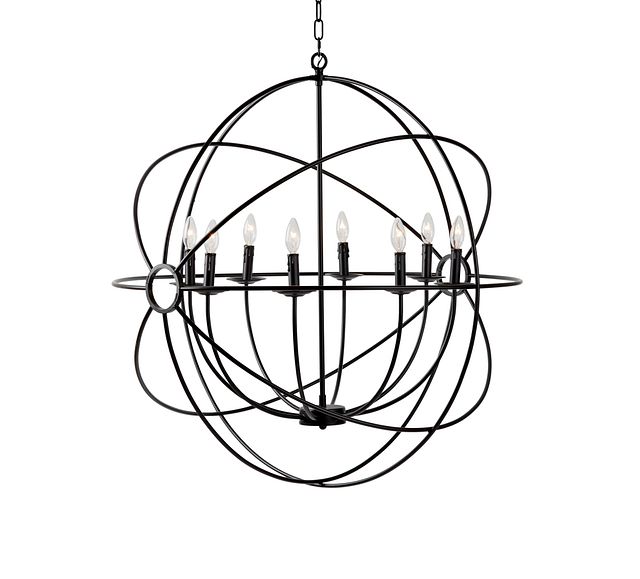 Axel Black Chandelier