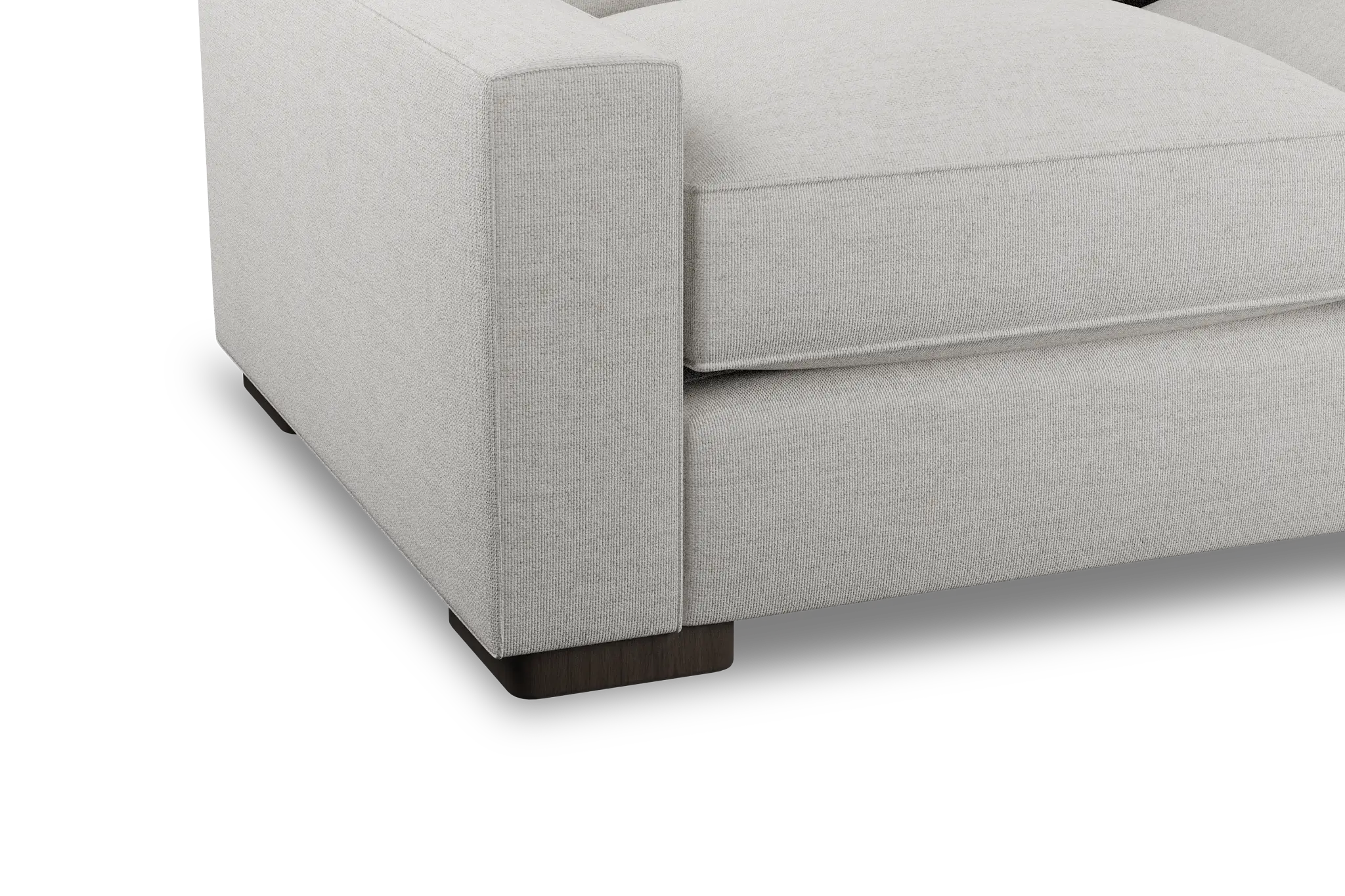 Edgewater Maguire Ivory Large Two-arm Sectional Edgewater Maguire Ivory Large Two-arm Sectional