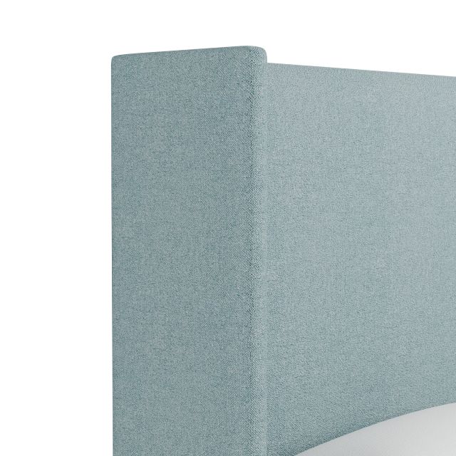 Captiva Elite Light Blue 60" Upholstered Shelter Bed