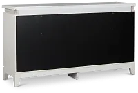 Alessandria White Lighted Dresser