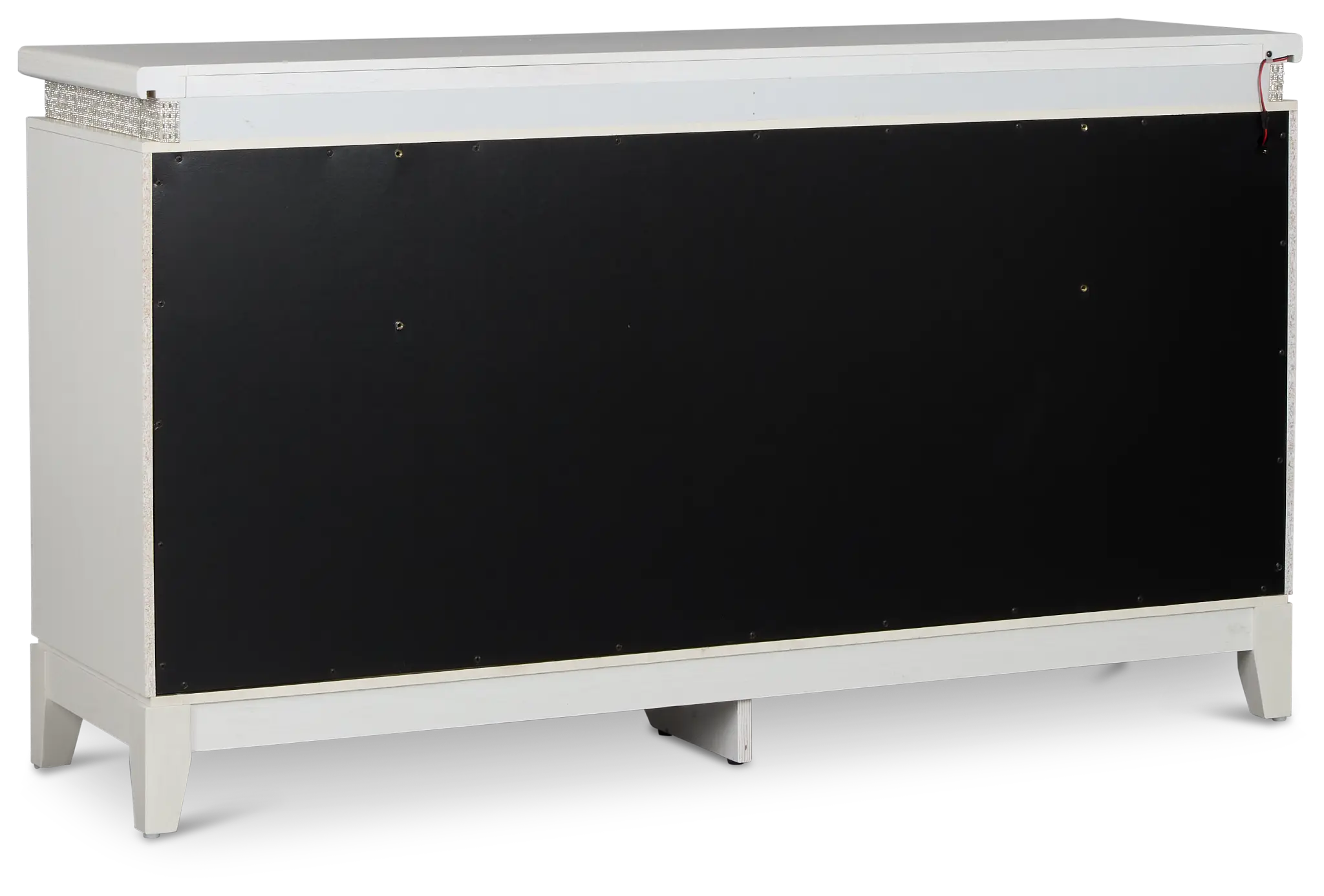 Alessandria White Lighted Dresser Alessandria White Lighted Dresser