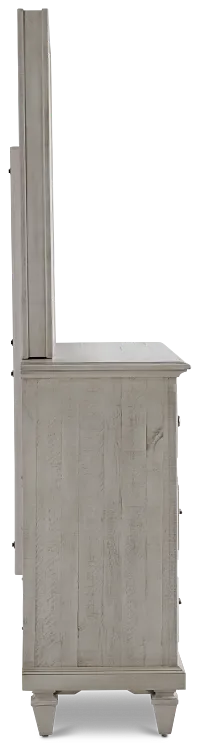 Sonoma Ivory Dresser & Mirror