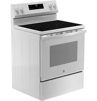 Ge 400 Series White 30" Electric Range