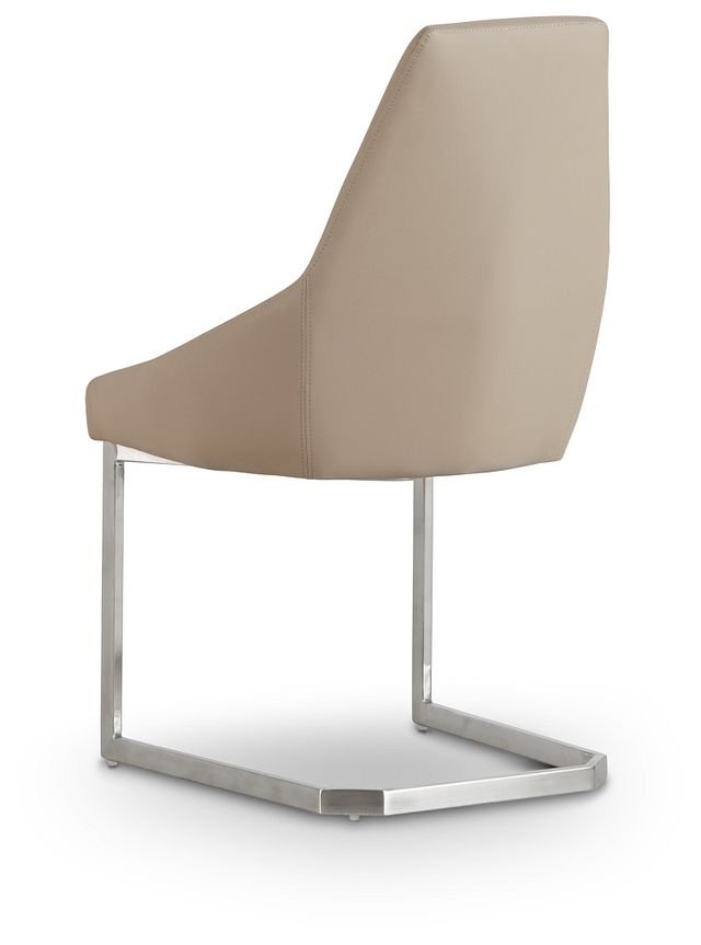 Monaco Taupe Upholstered Side Chair