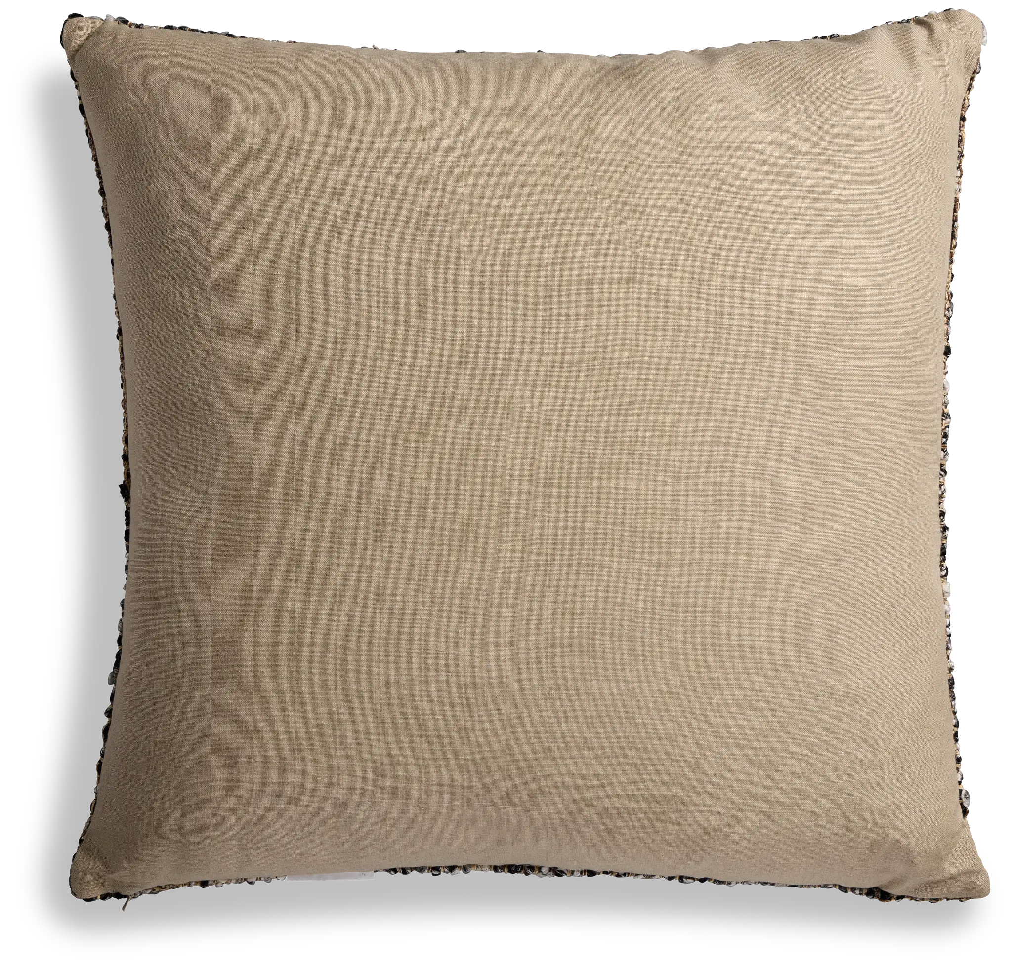Porticia Black 24" Square Accent Pillow Porticia Black 24" Square Accent Pillow