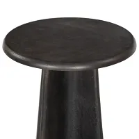 Remo Bronze Metal Round End Table