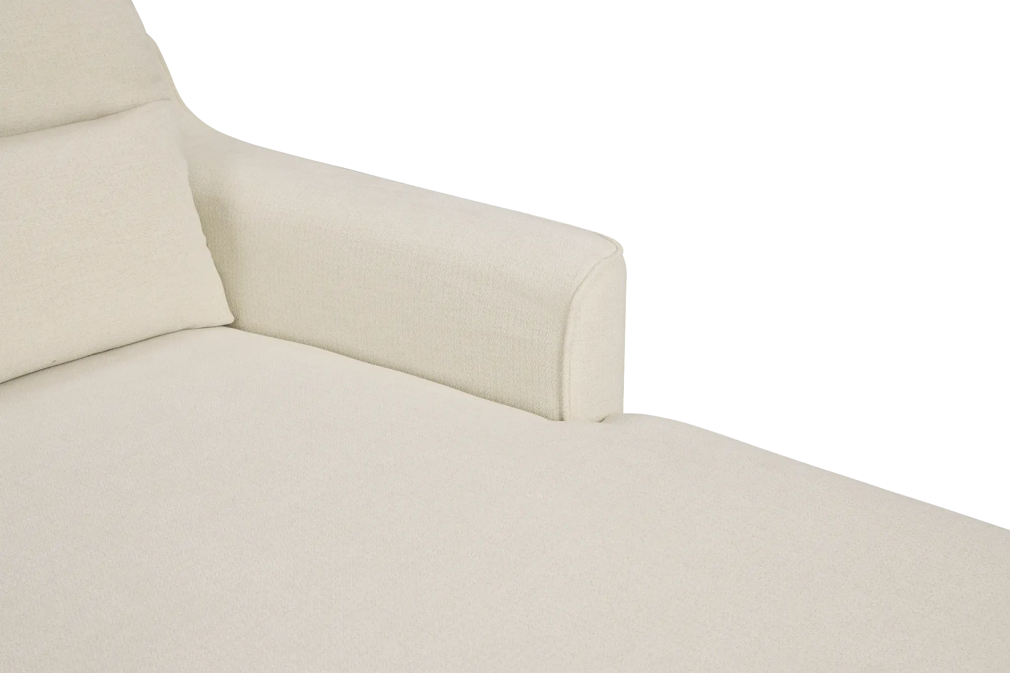 Talia Light Beige Fabric Right Chaise Sectional Talia Light Beige Fabric Right Chaise Sectional